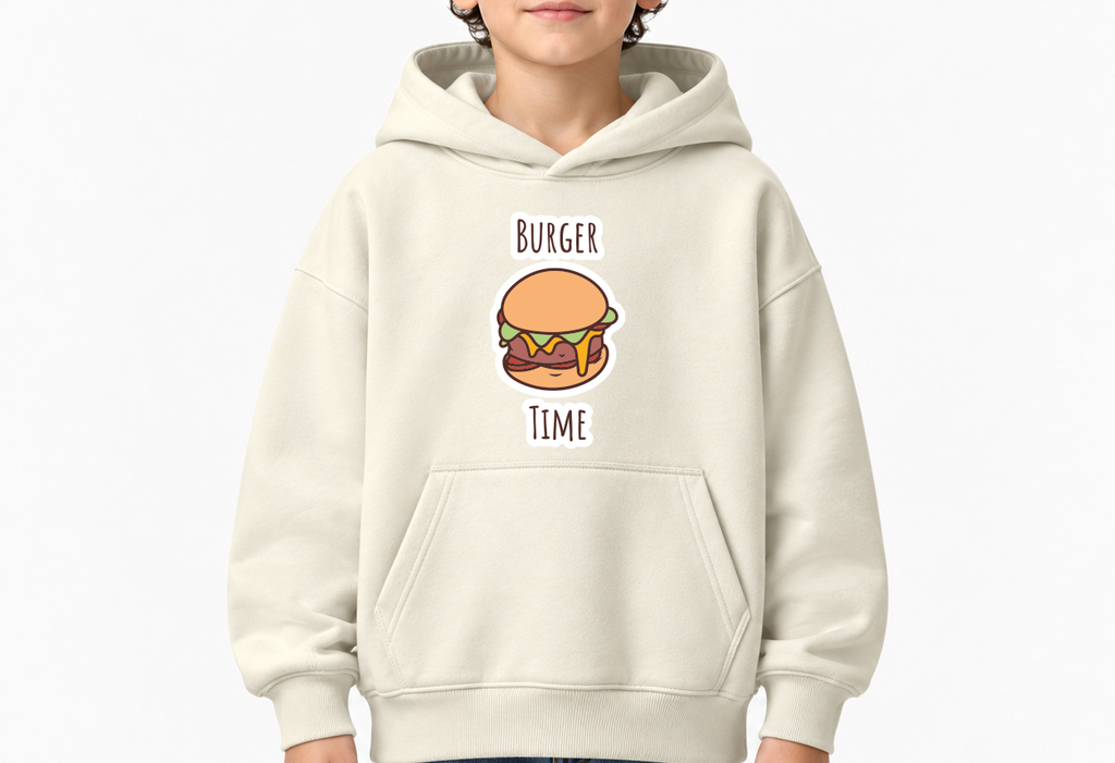 Çocuk Hoodie / Burger Time