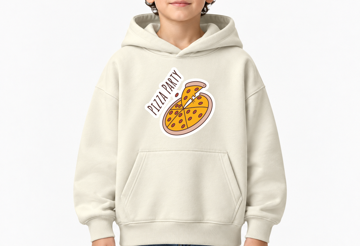 Çocuk Hoodie / Pizza Party