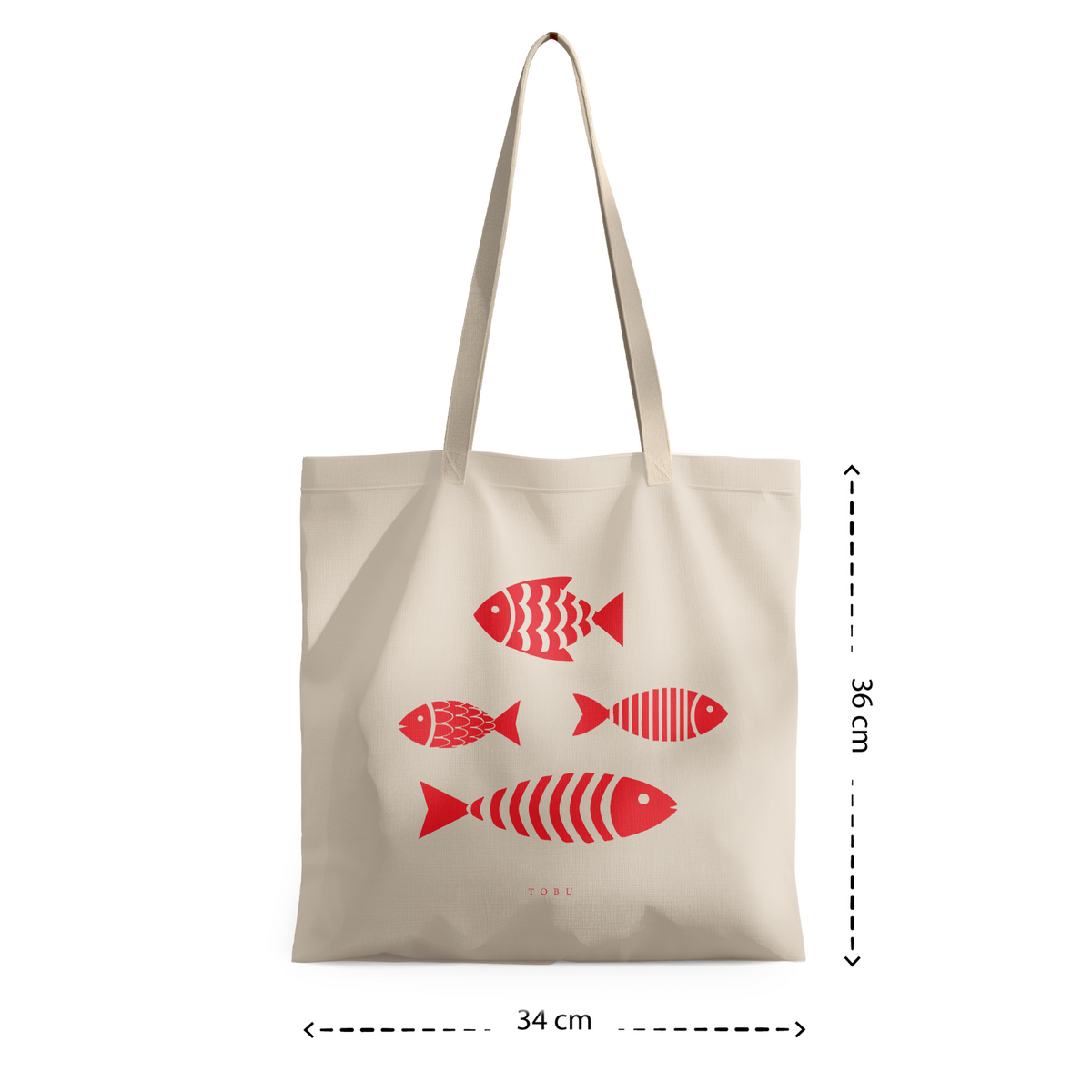 Kanvas Çanta / Red Fish