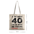 Kanvas Çanta / Not 40