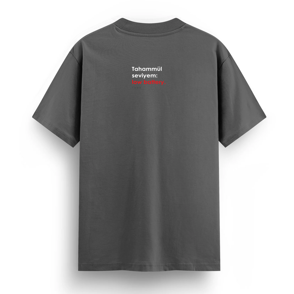 Regular T-shirt / LOw Battery