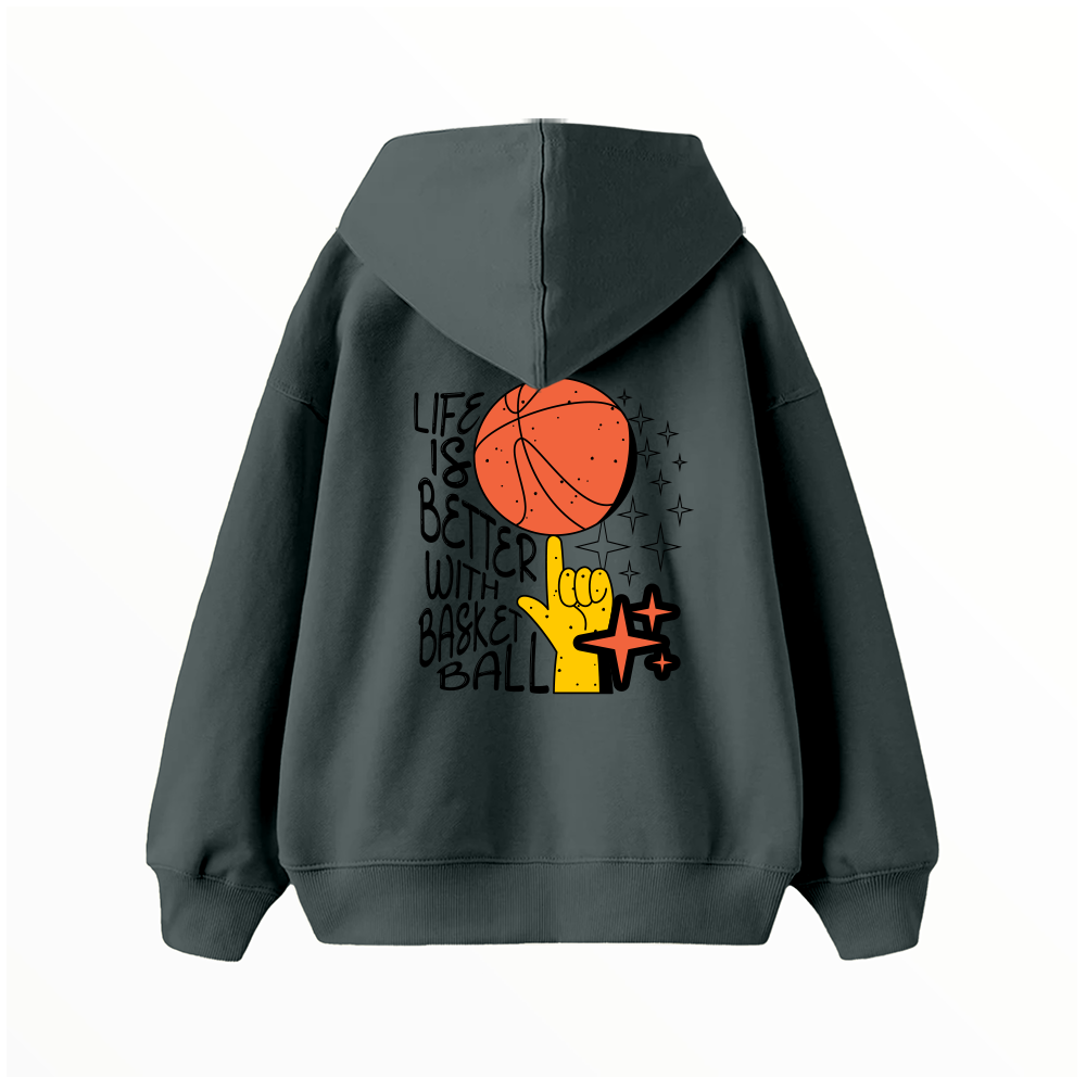 Çocuk Hoodie / Basketball Life