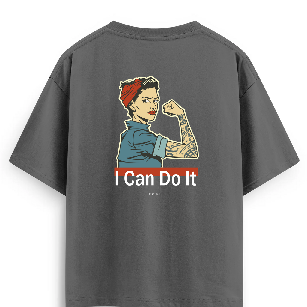 Oversize T-shirt / Mindset / I Can Do It