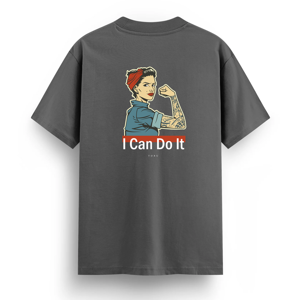Regular T-shirt / I Can Do It