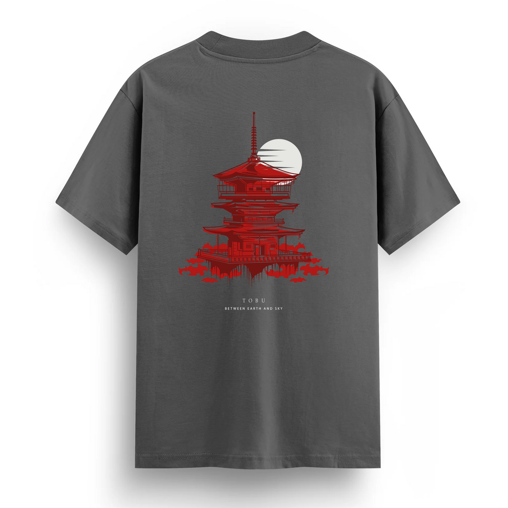 Regular T-shirt / Japanese Temple