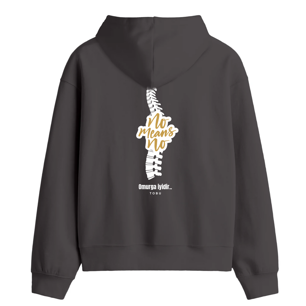 Oversize Hoodie /Tobu Studio / No Means No