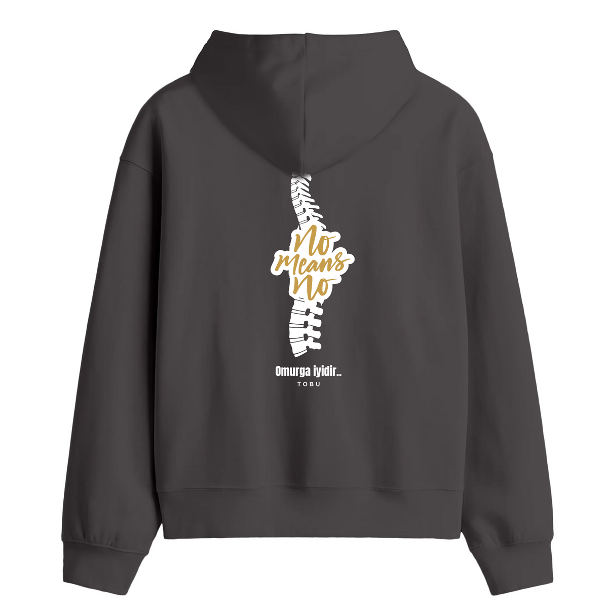 Oversize Hoodie /Tobu Studio / No Means No