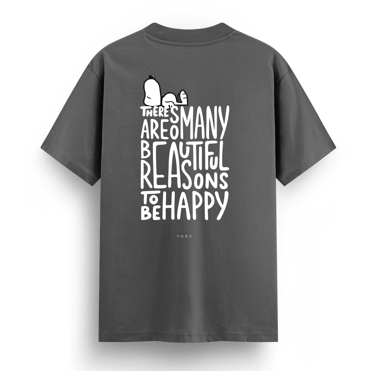 Regular T-shirt / To Be Happy
