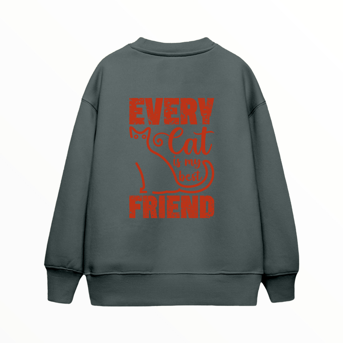 Çocuk Sweatshirt / Cat Friend