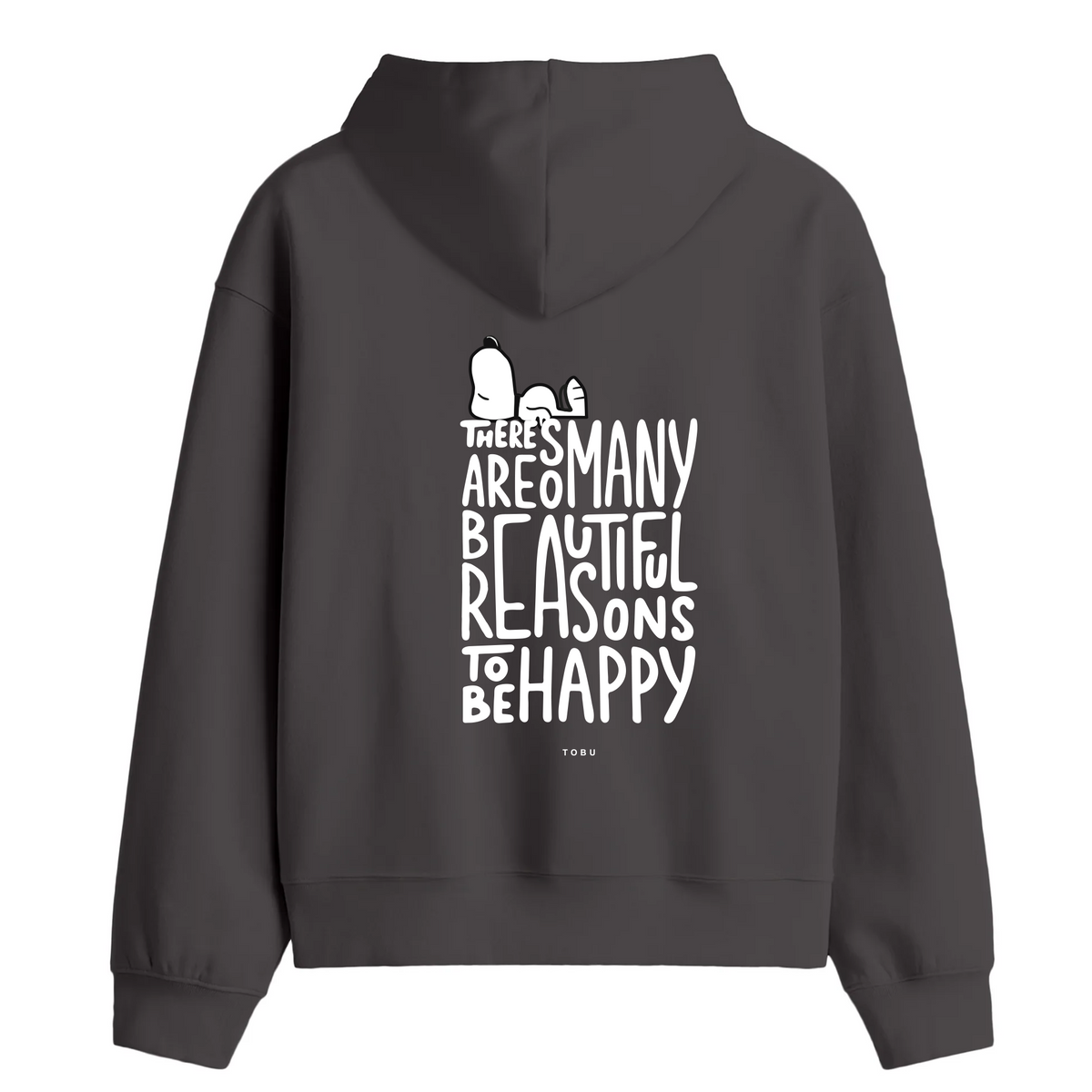 Oversize Hoodie / Mindset / To Be Happy
