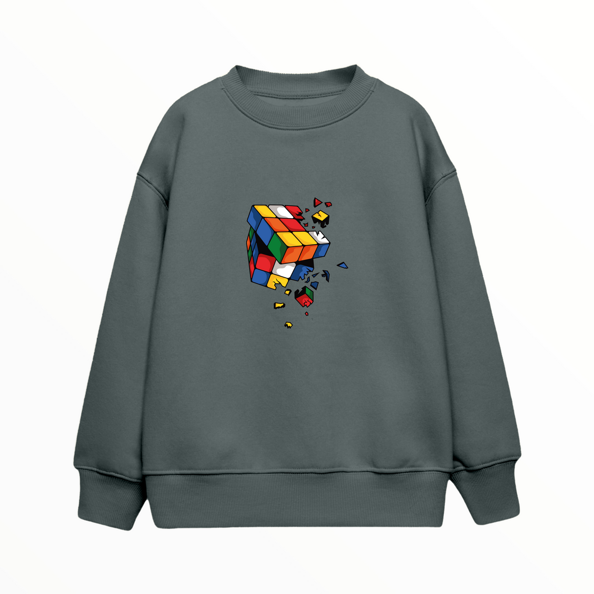 Çocuk Sweatshirt / Zeka Kübü