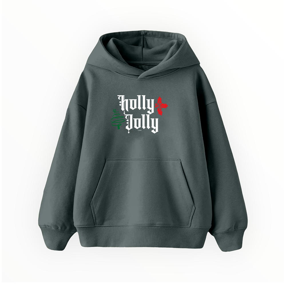 Çocuk Hoodie / Holly Jolly