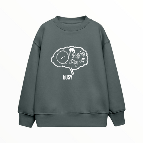 Çocuk Sweatshirt / Busy