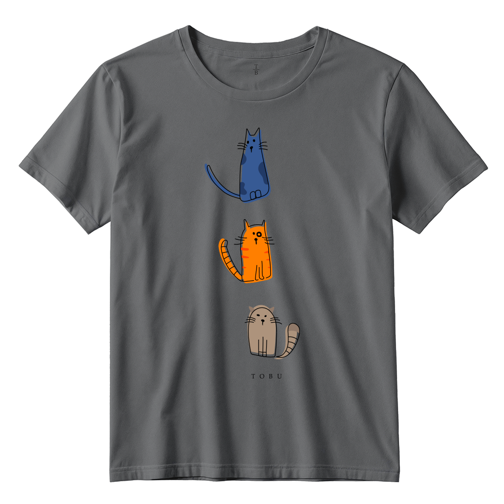 Çocuk T-shirt / Cat Trio