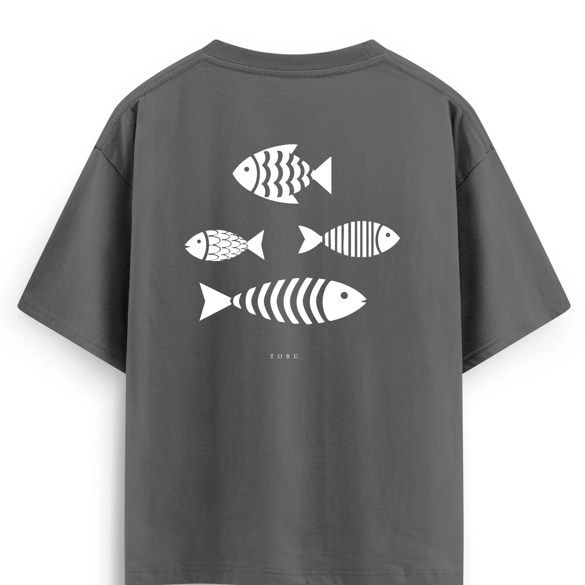 Oversize T-shirt / Tobu Studio / Traditional fish