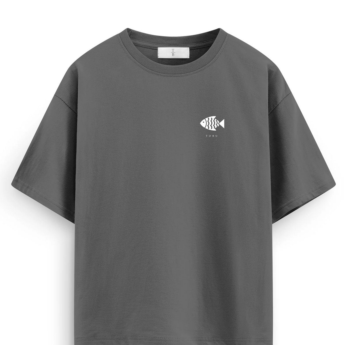 Oversize T-shirt / Tobu Studio / Traditional fish