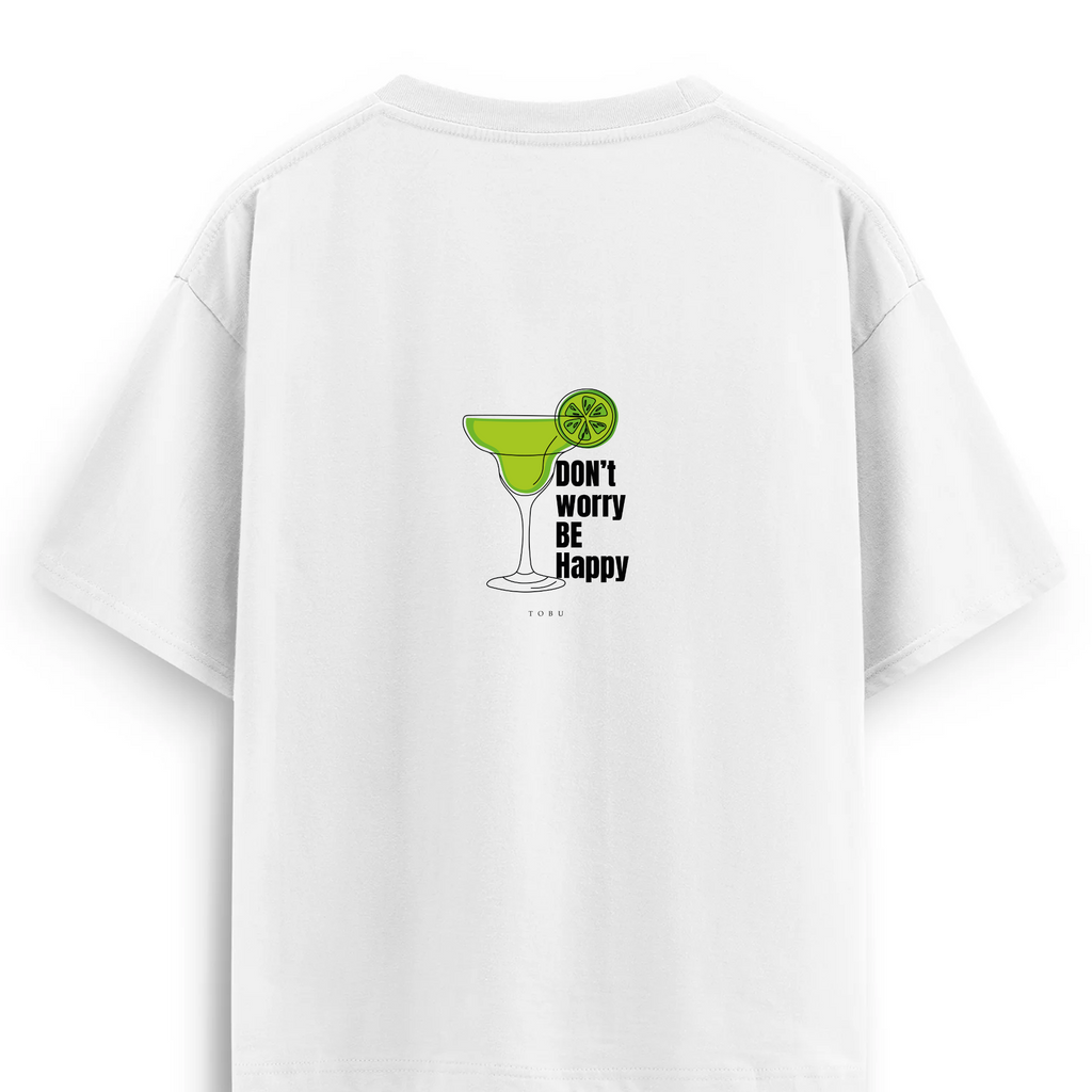 Oversize T-shirt / Mindset / Be hAppy