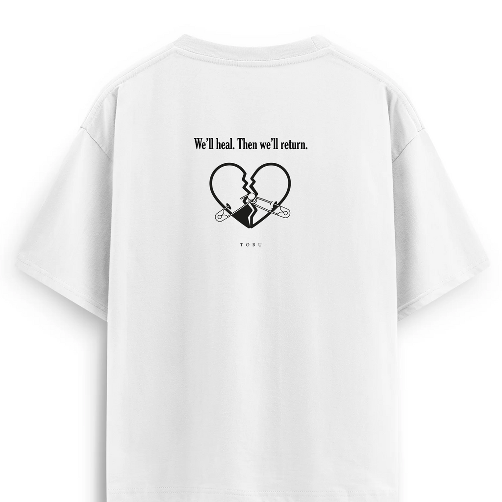 Oversize T-shirt / Mindset / We’ll heal.