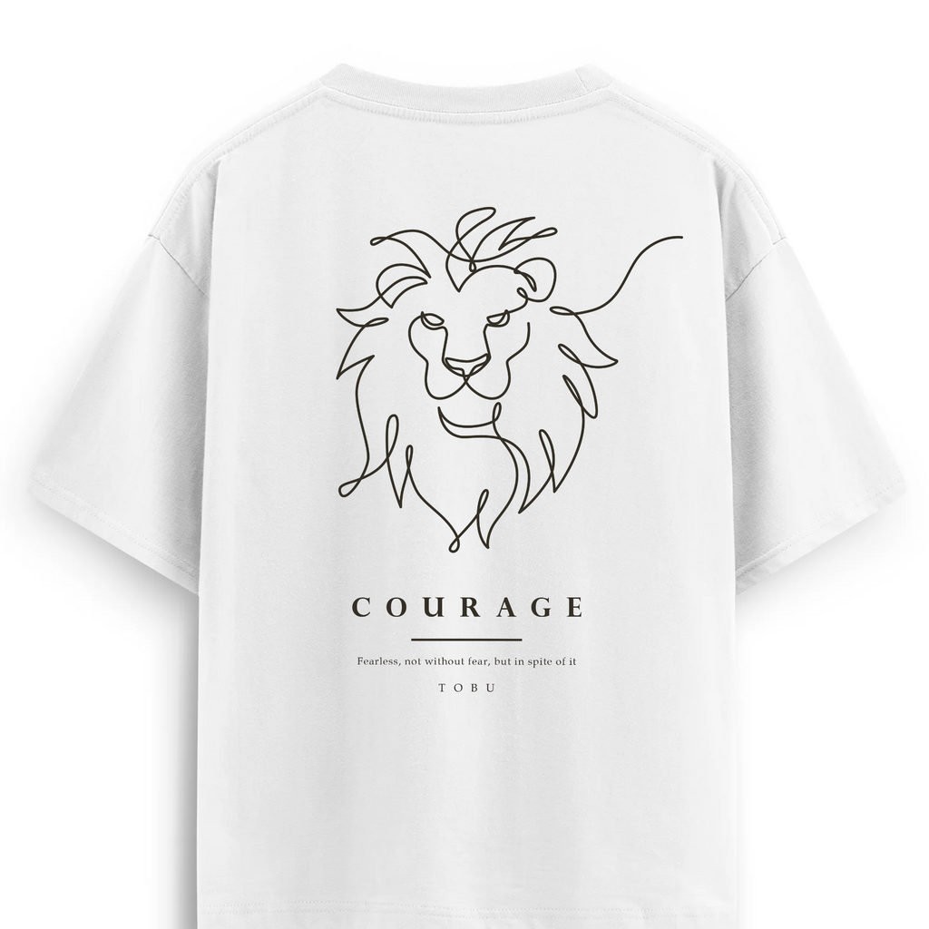Oversize T-shirt / Instinct/ Courage