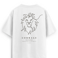 Oversize T-shirt / Instinct/ Courage