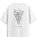 Oversize T-shirt / TOBU STUDIO / Silent Bloom