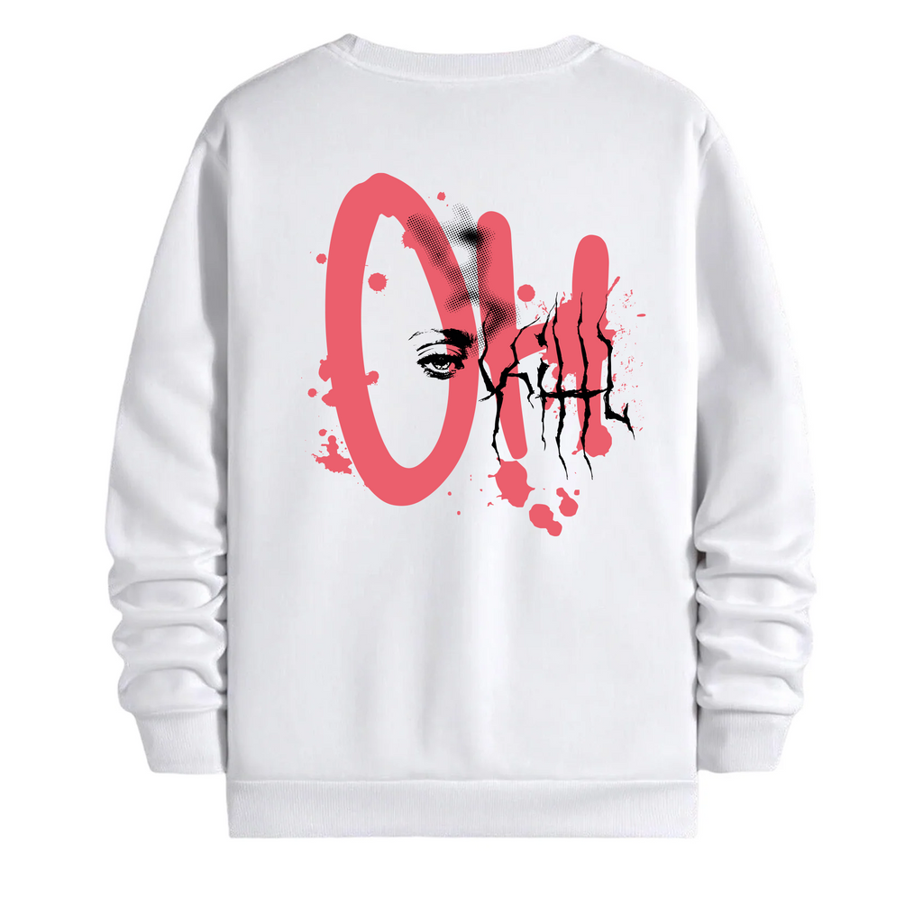 TOBU Unisex / Regular Şardonlu Sweatshirt / OH