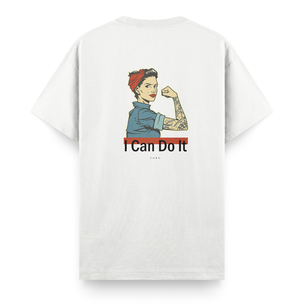 Regular T-shirt / I Can Do It