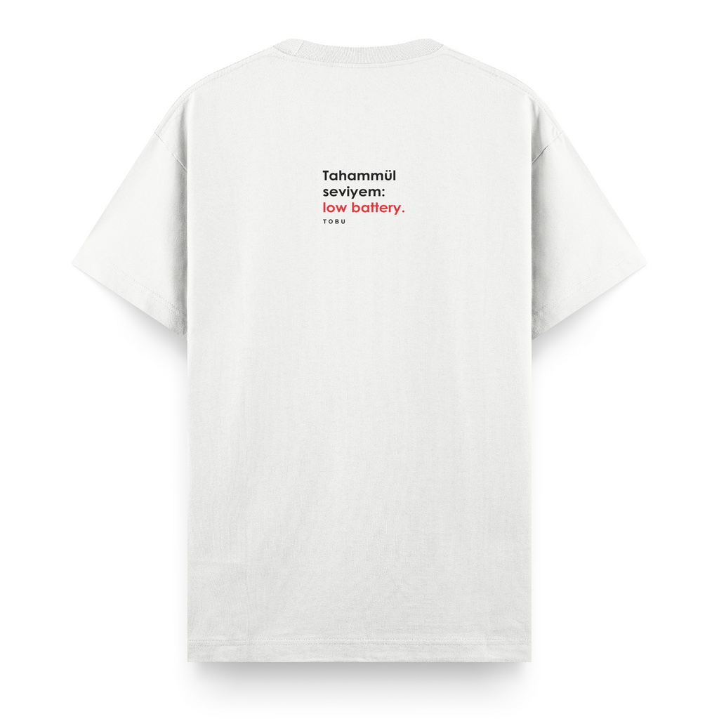 Regular T-shirt / LOw Battery
