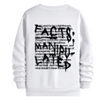 TOBU Unisex / Regular Şardonlu Sweatshirt / Manipulated