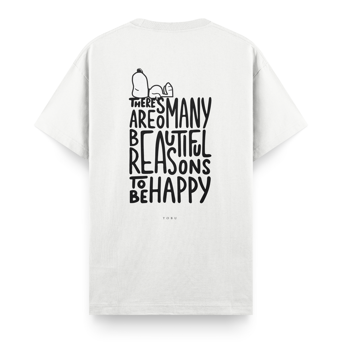 Regular T-shirt / To Be Happy