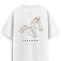 Oversize T-shirt / Instinct / Freedom
