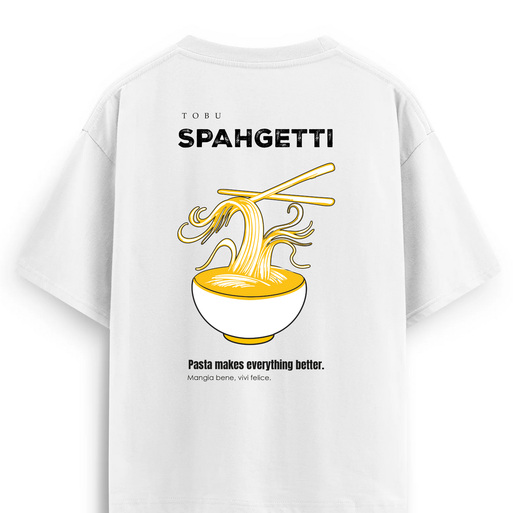 Oversize T-shirt / Tobu Studio / Sphagetti