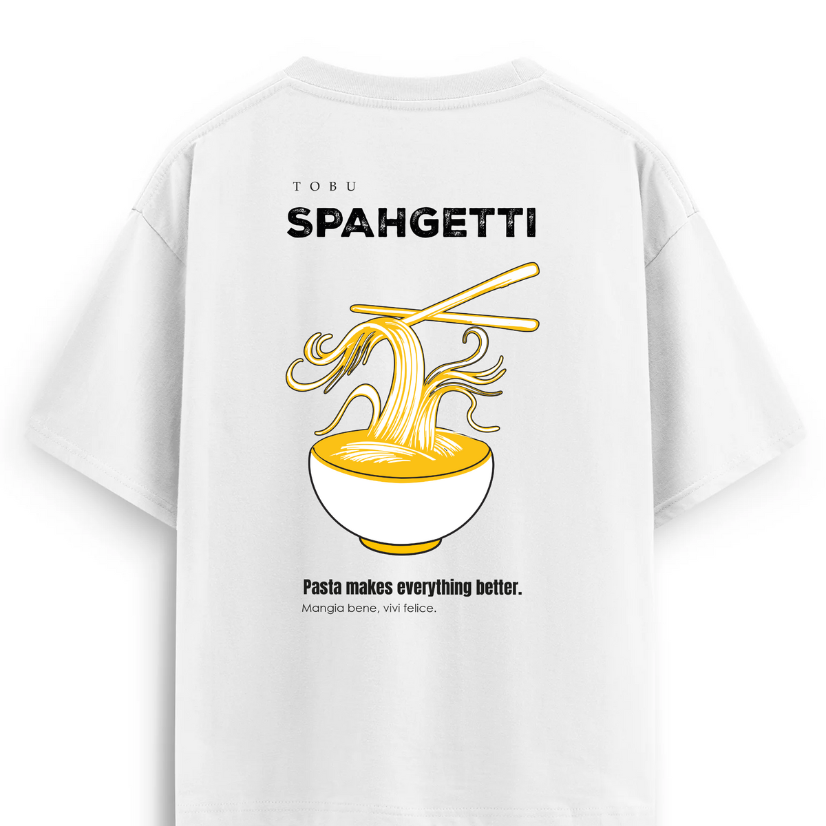 Oversize T-shirt / Tobu Studio / Sphagetti