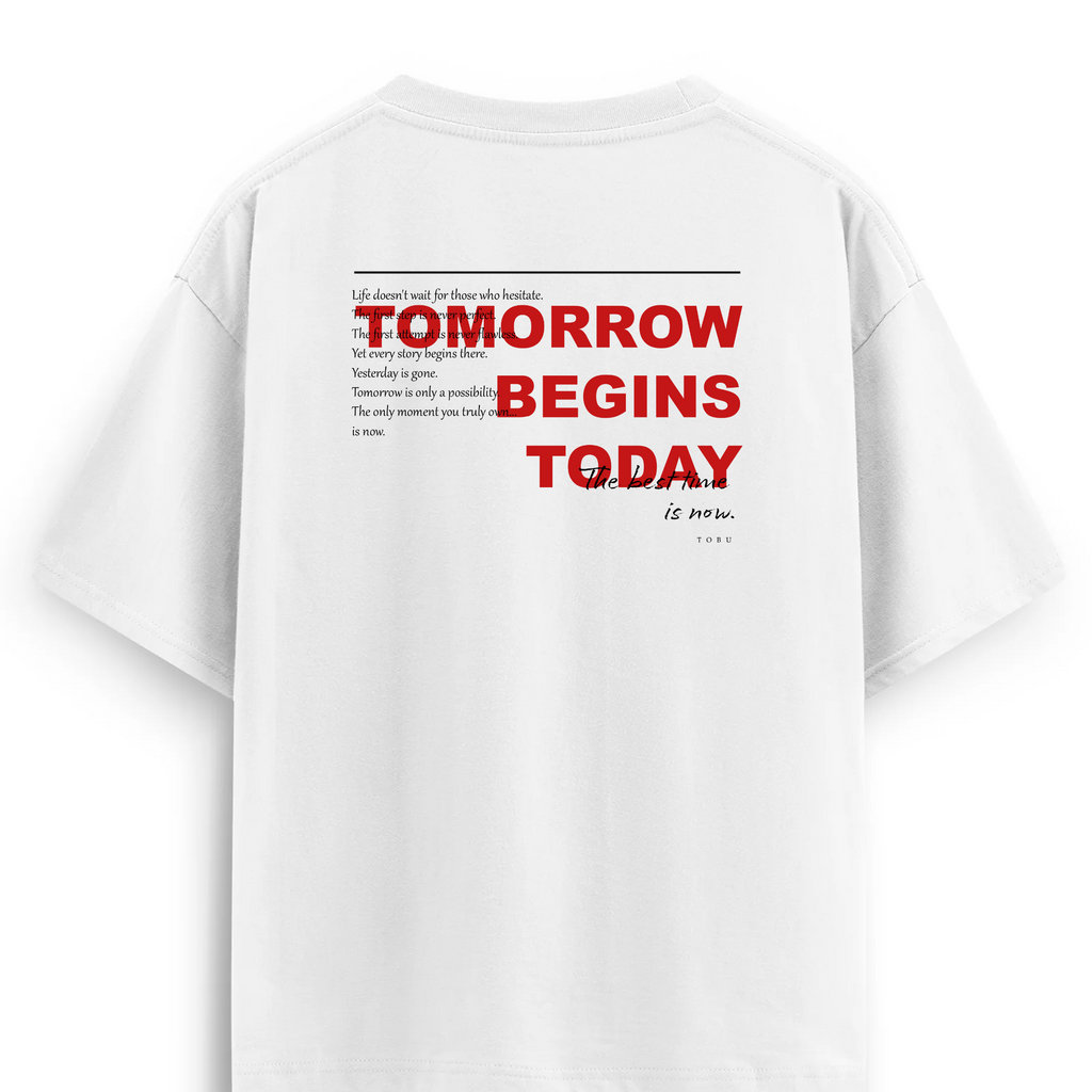 Oversize T-shirt / Mindset / Best Time