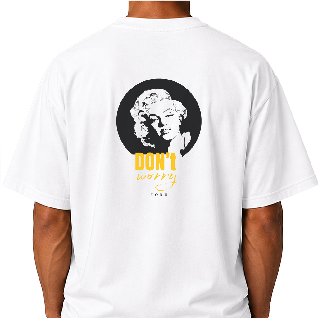Oversize T-shirt / Tobu Studio / Don't Worry