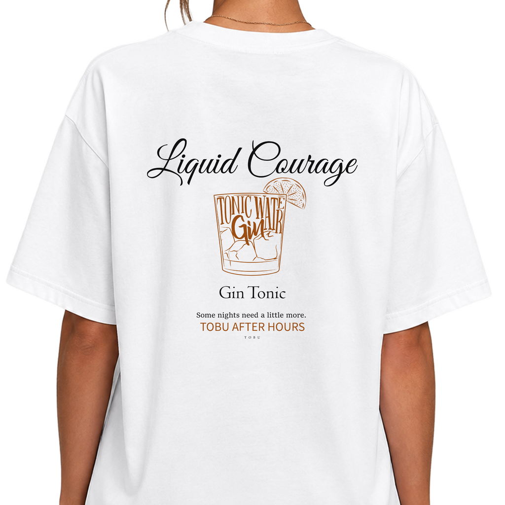 Oversize T-shirt / Tobu Studio / After Hours Gin Tonic