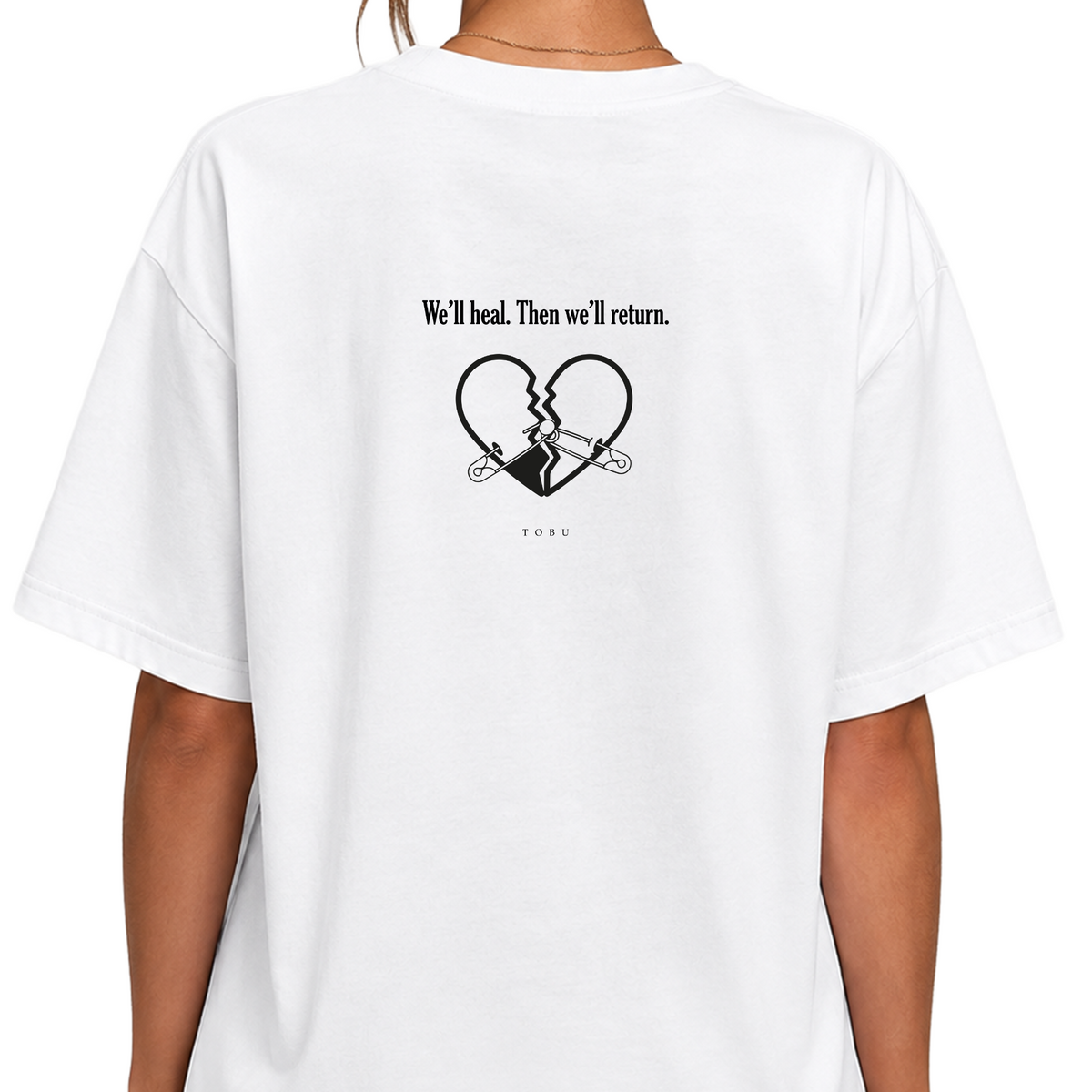 Oversize T-shirt / Mindset / We’ll heal.