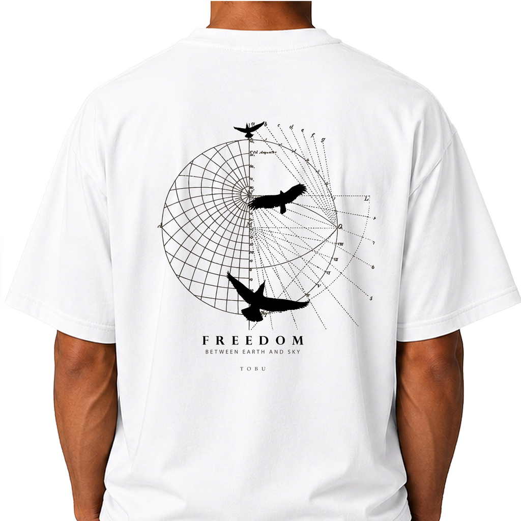 Oversize T-shirt / Untamed/Freedom