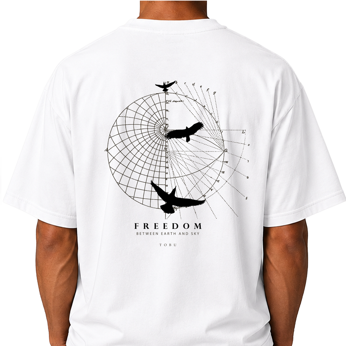 Oversize T-shirt / Untamed/Freedom
