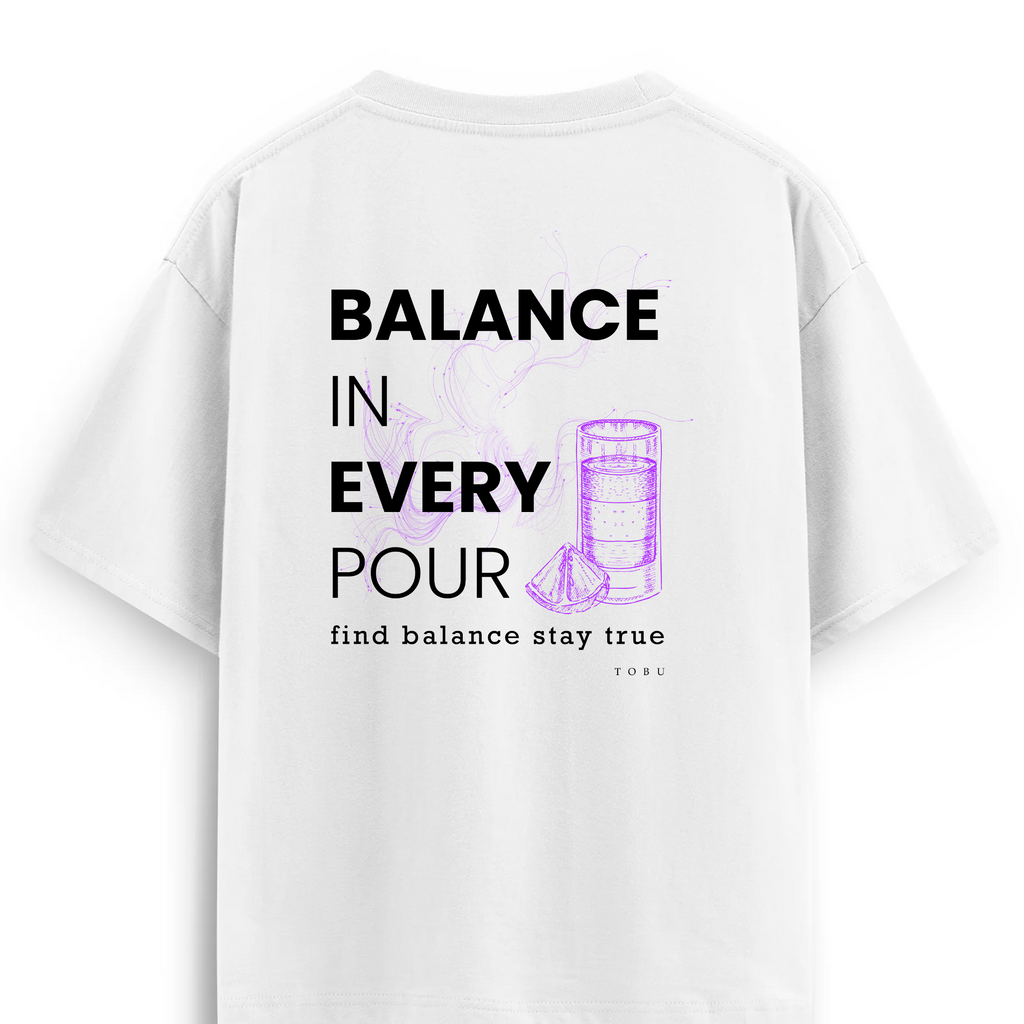 Oversize T-shirt / Mindset / Balance