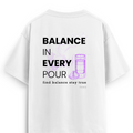 Oversize T-shirt / Mindset / Balance