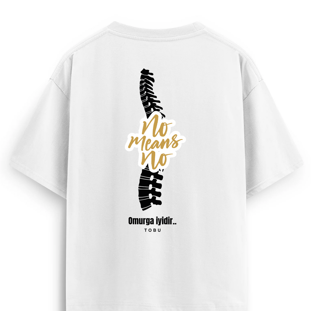 Oversize T-shirt  / Tobu Studio / No Means No