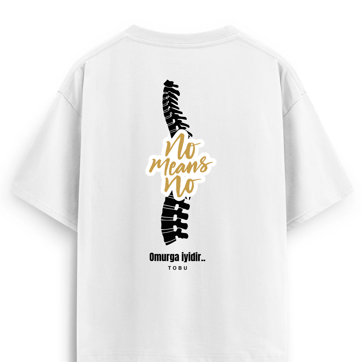 Oversize T-shirt  / Tobu Studio / No Means No