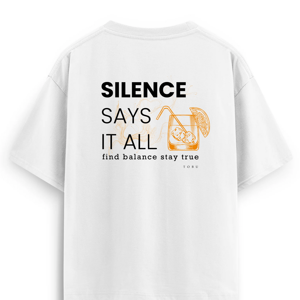 Oversize T-shirt / Mindset / Silence