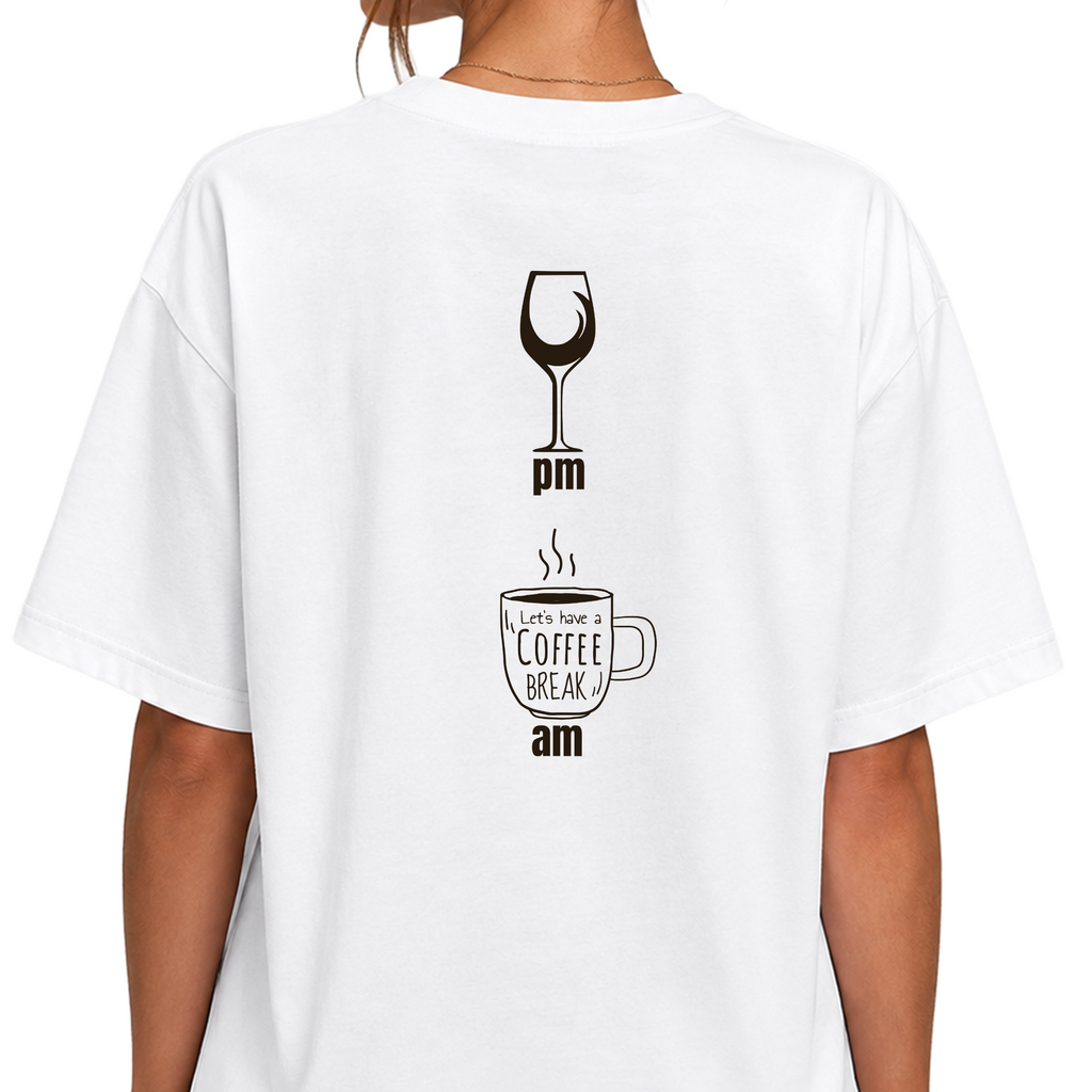 Oversize T-shirt / Mindset / PM/AM