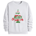 TOBU Unisex / Regular Şardonlu Sweatshirt / You a Merry Christmas