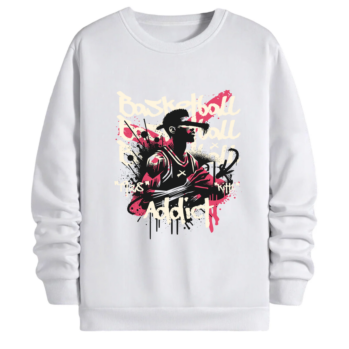 TOBU Unisex / Regular Şardonlu Sweatshirt / Addict