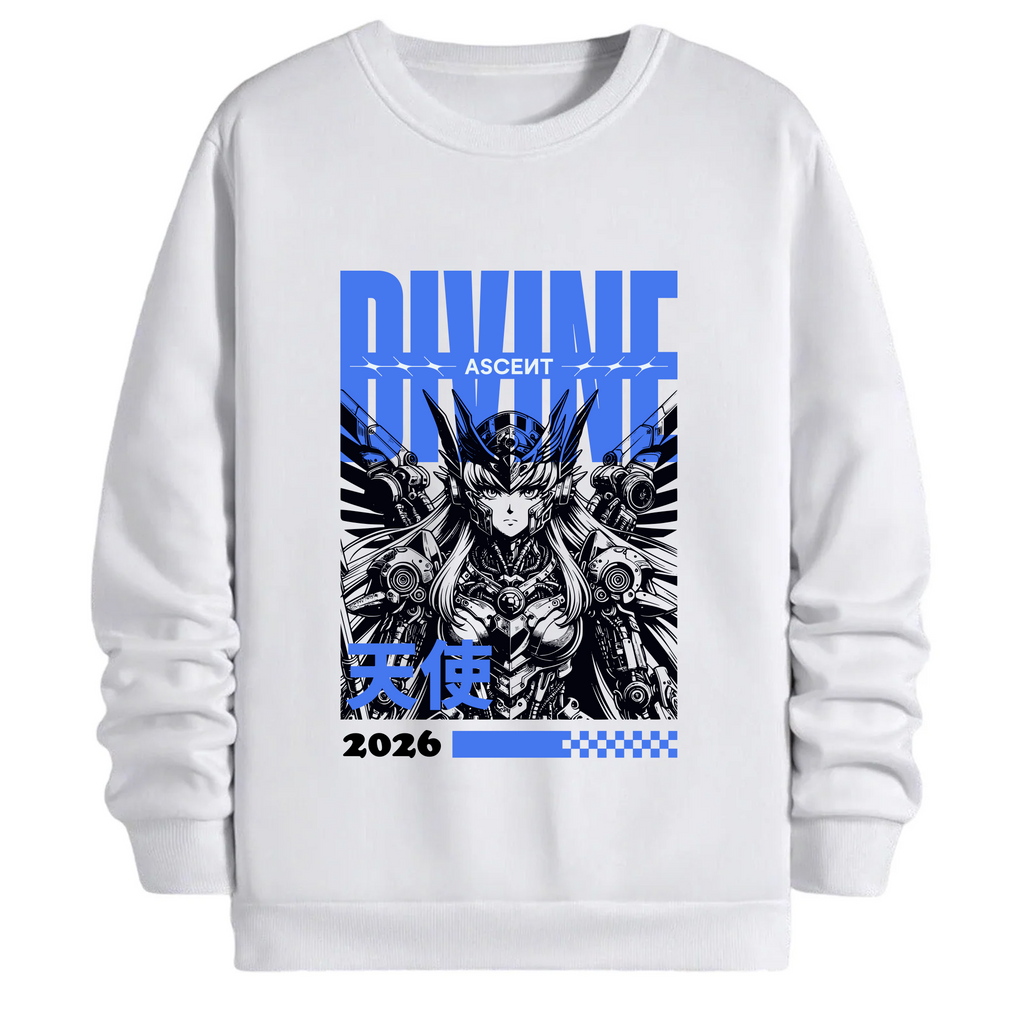TOBU Unisex / Regular Şardonlu Sweatshirt / Ascent