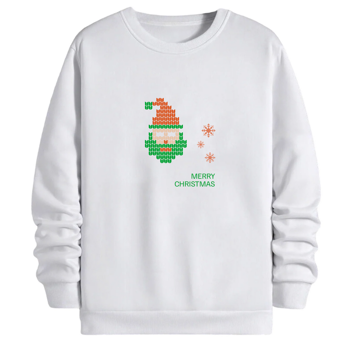 TOBU Unisex / Regular Şardonlu Sweatshirt / Merry Christmas 2