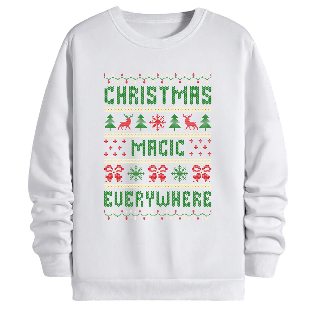 TOBU Unisex / Regular Şardonlu Sweatshirt / Magic Everywhere